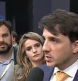 Renan Santos fala na saída de debate da Band  Foto: Reprodução/Youtube