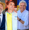Apenas quatro presidenciáveis terão espaço nos blocos de propaganda no rádio e na televisão: Luiz Inácio Lula da Silva (PT), Flávio Bolsonaro (PL), Ronaldo Caiado (PSD) e Augusto Cury (Avante)  Foto: Ricardo Stuckert/ Charles Vieira - Divulgação Campanha Flávio Bolsonaro/ Divulgação/PSD/ Renato Pizzutto - Band