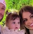 Neymar e Amanda Kimberlly são pais de Amanda  Foto: Reprodução/Instagram