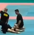 Atleta faixa preta de jiu-jitsu perde movimentos após sofrer golpe ilegal em torneio no Paraná Foto: Reprodução