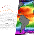 Temperatura do mar Foto: Climate Reanalyzer / Xataka