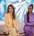 Poliana Abritta e Maju Coutinho no 'Fantástico'  Foto: Globo/Estevam Avellar