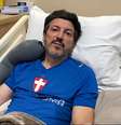 Lito Sousa no hospital Foto: Divulgação/Record