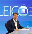 Flávio Bolsonaro nos Estúdios Globo  Foto: Manoella Mello/Globo