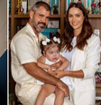 Juliano Cazarré e Letícia Cazarré com filha Maria Guilhermina, de 4 anos.  Foto: Reprodução/ Redes Sociais