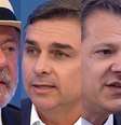 Lula, Flávio, Haddad e Bolsonaro: ida dos presidenciáveis à Globo sempre foi um dos eventos mais importantes das campanhas  Foto: Reproduções