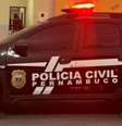 Viatura da Polícia Civil de Pernambuco.  Foto: Divulgação / Portal de Prefeitura