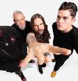 Sepultura em 2025 (E  Foto: D): Derrick Green, Paulo Xisto, Andreas Kisser, Greyson Nekrutman -  Stephanie Veronezzi / Rolling Stone Brasil
