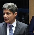 Ex-prefeito de Salvador, ACM Neto, e governador da Bahia, Jerônimo Rodrigues, estão na frente na disputa pelo governo estadual   Foto: Mateus Pereira/GOVBA e Jefferson Rudy/Agência Senado