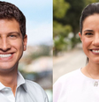 João Campos (PSB) e Raquel Lyra (PSD) estão empatados tanto nos cenários de primeiro e segundo turno  Foto: Reprodução/Redes Sociais