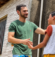 Ajuda para viajar: Renato Junior apadrinha vaquinha de Isaque  Foto: Vakinha / Vakinha