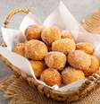 bolinho de chuva light sem fritura. Foto: SaúdeLAB