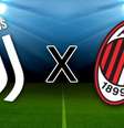 Juventus x Milan Foto: Arte/Estadão / Estadão