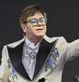 Elton John em 2022  Foto: Gareth Cattermole / Getty Images / Rolling Stone Brasil