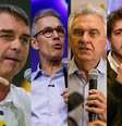 Presidenciáveis Luiz Inácio Lula da Silva (PT), Flávio Bolsonaro (PL), Romeu Zema (Novo), Ronaldo Caiado (PSD), Renan Santos (Missão) e Augusto Cury (Avante)  Foto: Wilton Junior, Pedro Kirilos, Wilton Junior, Taba Benedicto, Isabella Finholdt, Daniel Teixeira/Estadão / Estadão