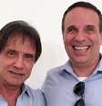 Dugu Braga ao lado do pai, Roberto Carlos: uma vida de desafios, sem perder a alegria  Foto: Reprodução