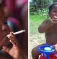 Aos 2 anos, Ardi Rizal fumava vários cigarros por dia Foto: Reprodução