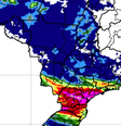 INMET coloca cidades do Paraná em alerta vermelho para tempestades nesta quinta-feira  Foto: Reprodução