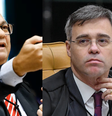 Ministro Flávio Dino, do Supremo Tribunal Federal, reintegrou imediatamente o diretor-geral da Polícia Federal, Andrei Passos Rodrigues, ao cargo, um dia após o ministro André Mendonça determinar seu afastamento  Foto: 