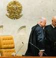 Os ministros Edson Fachin e Alexandre de Moraes no plenário do Supremo Tribunal Federal.  Foto: Wilton Junior/Estadão / Estadão