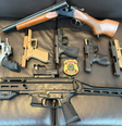 Sete armas de Mario Frias são apreendidas pela PF em operação sobre 'Dark Horse'  Foto: Divulgação/PF