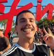 Influenciador grava vídeo correndo no Rock in Rio  Foto: Reprodução/Instagram