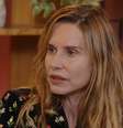 Paula Burlamaqui no podcast 'Vozes do Retiro': "Eu faço reposição hormonal, análise, procuro malhar, ir no médico... Para estar bem, fico exausta, cansada"  Foto: Reprodução