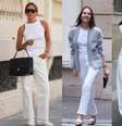 Jeans branco é tendência na primavera! Veja 5 formas fáceis e estilosas de combinar a peça e atualizar seus looks Foto: Reprodução: Edward Berthelot/Moritz Scholz / Bons Fluidos