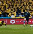 Gabriel Martinelli desencanta e brilha com três gols em goleada do líder Al-Hilal.  Foto: Reprodução/X @Alhilal_EN / Estadão