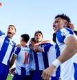 André Silva festeja seu gol na vitória sobre o Casa Pia, fora de casa - Foto: Divulgação/Porto / Jogada10