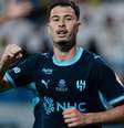Atacante deixou o terceiro gol para a segunda etapa da partida –  Foto: Divulgação / Al Hillal / Jogada10