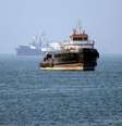 Embarcação foi atingida nas proximidades das ilhas de Hengam e Qeshm  Foto: ANSA / Ansa - Brasil