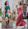Vestidos florais ganham versões modernas para a primavera; veja 6 modelos que estão em alta e inspire Foto: se para atualizar os looks - Reprodução: Edward Berthelot/305pics /Jeremy Moeller  / Bons Fluidos