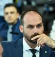 Eduardo Bolsonaro, ex-deputado federal, vive nos Estados Unidos desde 2025.  Foto: Geraldo Magela/Agência Senado / Estadão