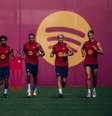 Atividade de preparação do Barça antes de receber o Racing - Foto: Marc Graupera/Barcelona / Jogada10