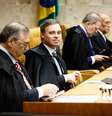 Flávio Dino, André Mendonça, Dias Toffoli e Gilmar Mendes em sessão do STF  Foto: Wilton Junior/Estadão / Estadão