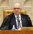 Edson Fachin, presidente do Supremo Tribunal Federal durante sessão desta terça-feira, 15  Foto: Divulgação/STF