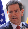 Marco Rubio, secretário de Estados dos EUA  Foto: Franklin Jacome/Agencia Press South/Getty Images