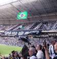 Torcida do Galo. Vaias a Neymar e aplausos para o time, que logo aos 15 segundo abriu o placar diante do Santos. Foto: Pedro Souza / Atlético / Jogada10