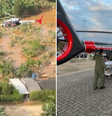 Resgate no interior de SP em meio a fortes chuvas aconteceu na terça-feira, 15  Foto: Reprodução/Defesa Civil de SP