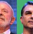 Lula e Flávio Bolsonaro lideram as pesquisas de intenção de voto  Foto: DW / Deutsche Welle