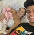 Jessica, a mãe, morreu cinco dias após o parto  Foto: Reprodução/TV Globo