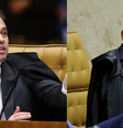 Os ministros André Mendonça e Gilmar Mendes  Foto: Montagem: Alejandro Zambrana e Rosinei Coutinho/STF