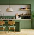 O verde ganha protagonismo nas tendências de decoração para 2027; veja cinco maneiras simples e elegantes de incorporar a cor em casa Foto: Reprodução: vanitjan / Bons Fluidos