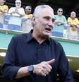 Tite em seu primeiro jogo pelo Botafogo –  Foto: Vitor Silva/Botafogo / Jogada10