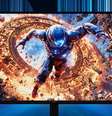 Samsung Odyssey G8 6K 32" permite escolher resolução insana ou alta taxa de atualização Foto: Divulgação / Samsung