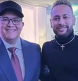 Neymar com Bruno Avelar  Foto: Reprodução