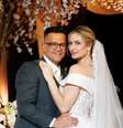 Bruno e sua esposa posam juntos durante casamento  Foto: Reprodução Instagram | @brunoavelar