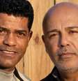 João Paulo e Rick: unidos pelo talento e pela dor causada pelo preconceito racial  Foto: Reprodução