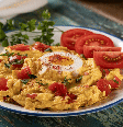 Ovos mexidos cremosos com tomate Foto: Willow Brook Food | Shutterstock / Portal EdiCase